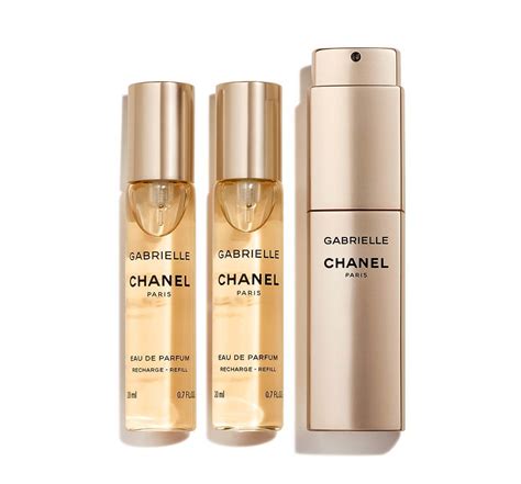 chanel allure travel pack|Chanel gabrielle perfume travel size.